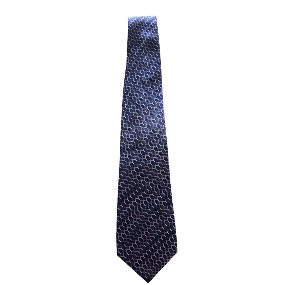 Thomas Pink 100% silk Elegant Blue Patterned Men's Tie